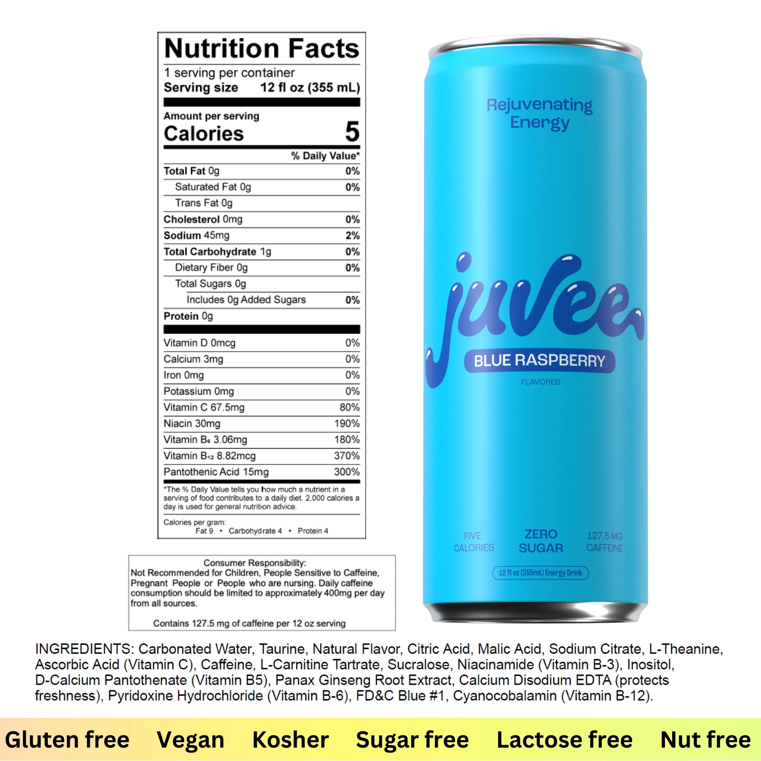 Blue Raspberry Energy Drink - Image 15