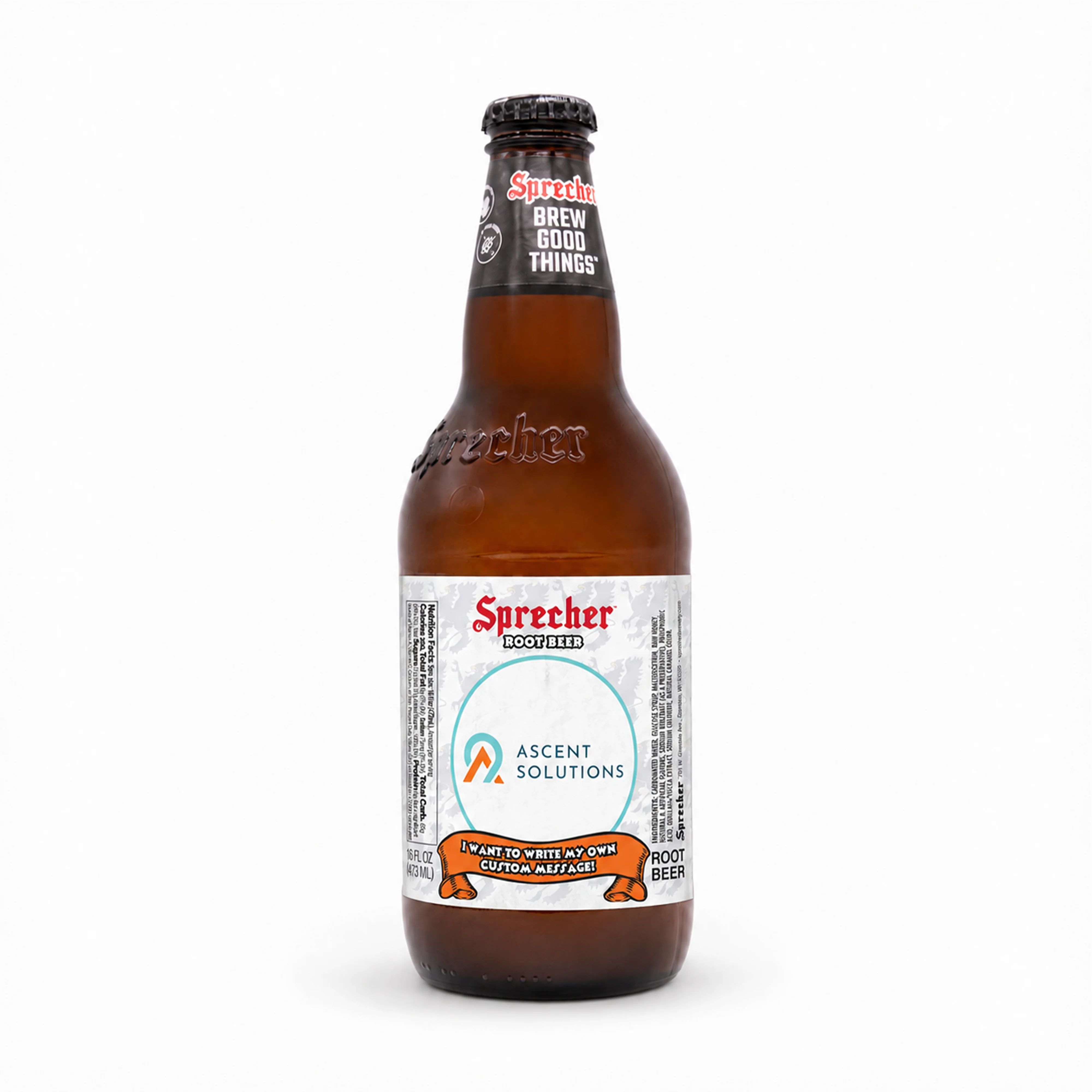 Corporate Gift and Client Gift Custom Labeled Craft Soda