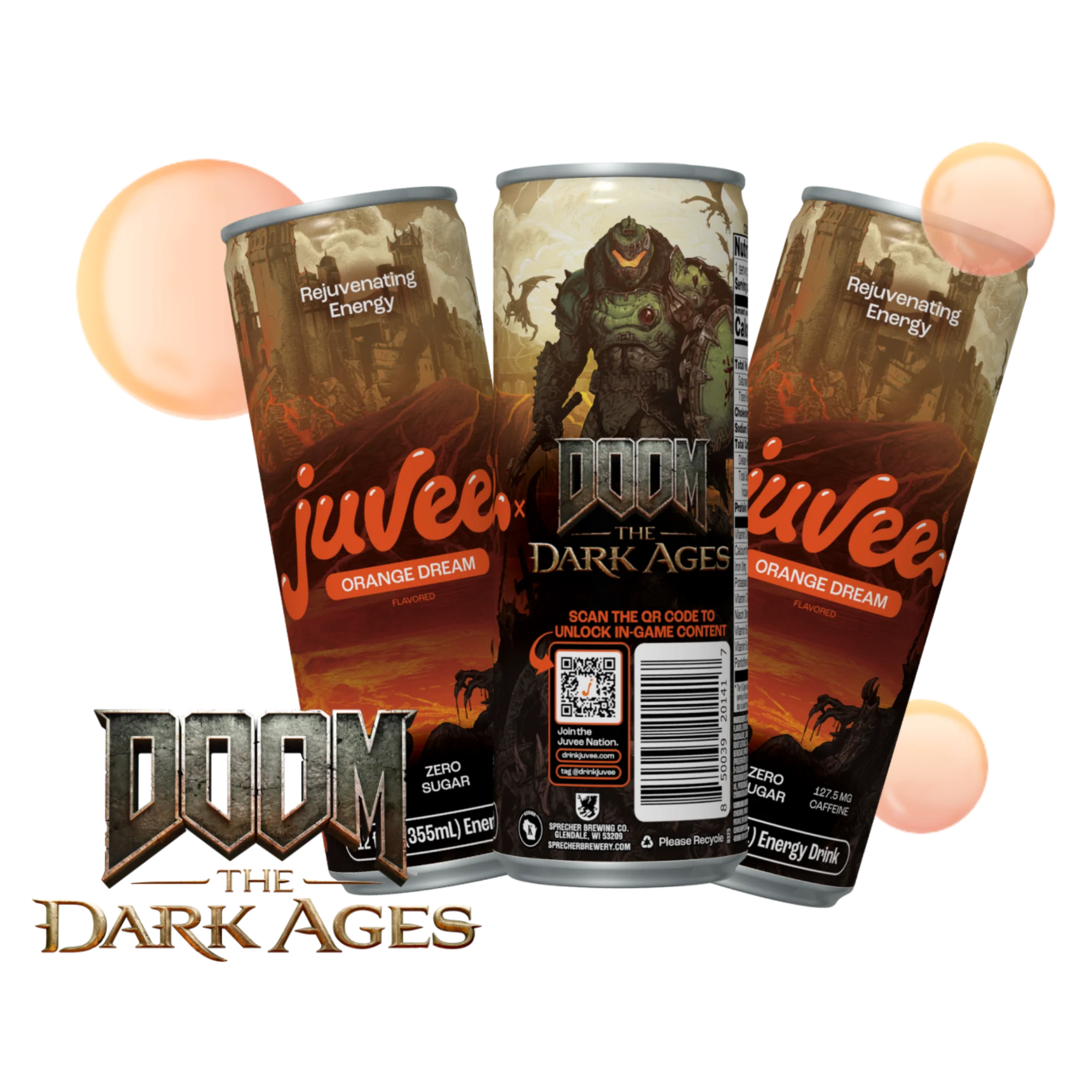 Doom Orange Dream Energy Drink - Image 3