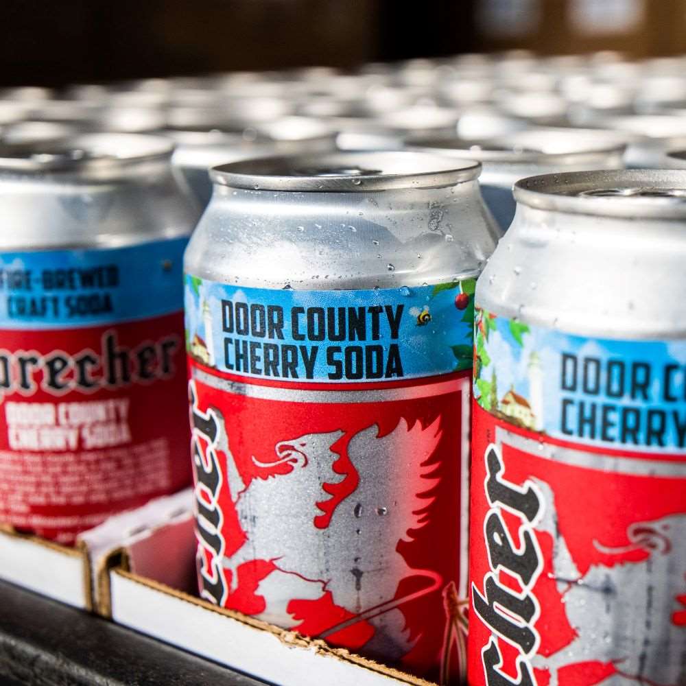 Door County Cherry Soda Cans - Image 3