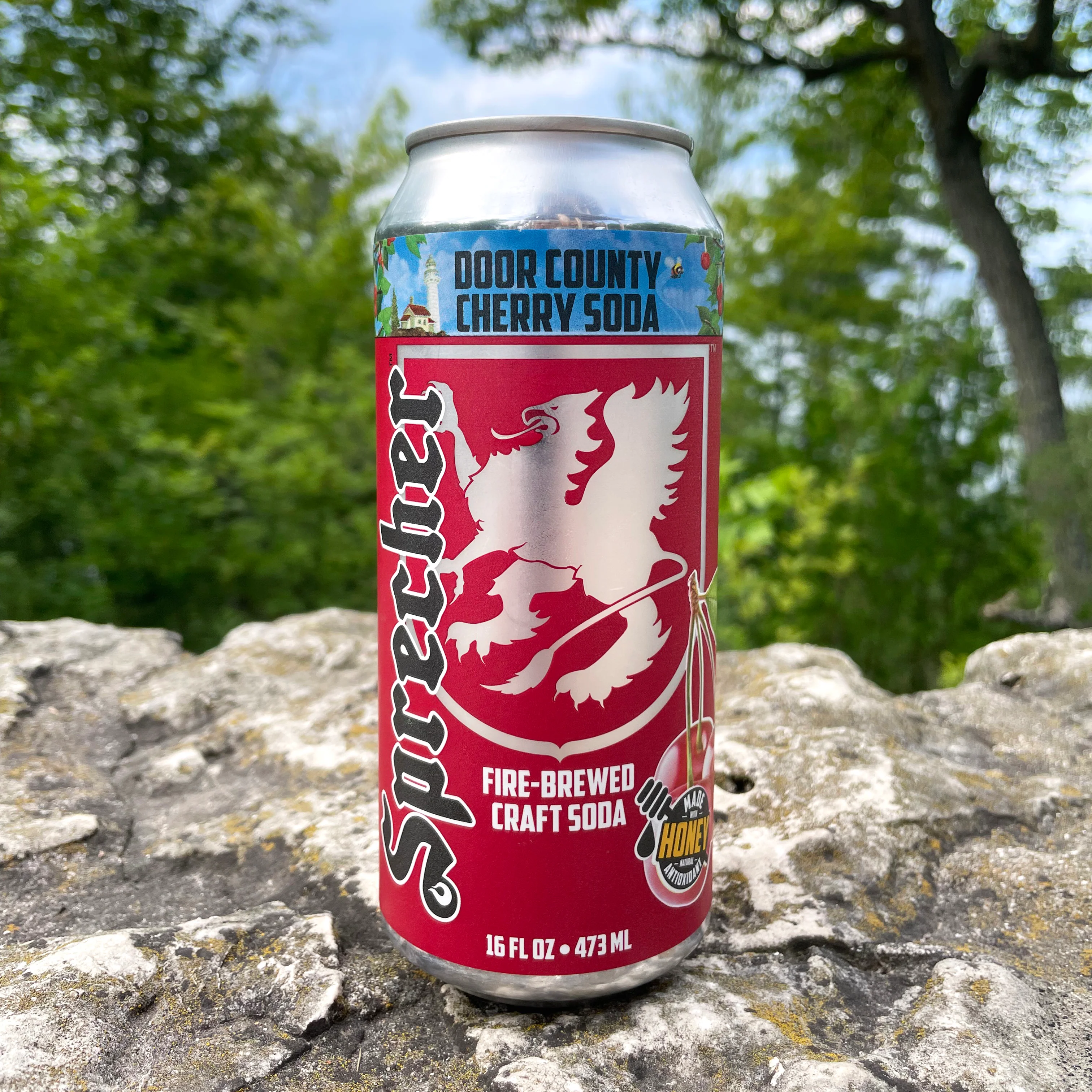 Door County Cherry Soda Cans - Image 4