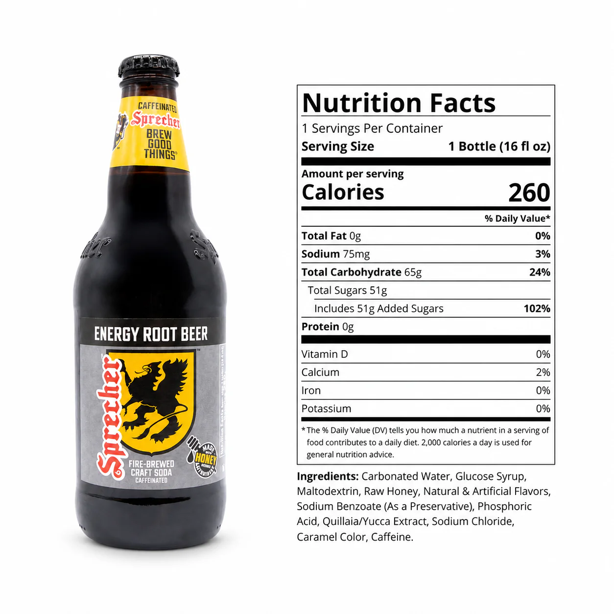 Energy Root Beer Soda - Image 8