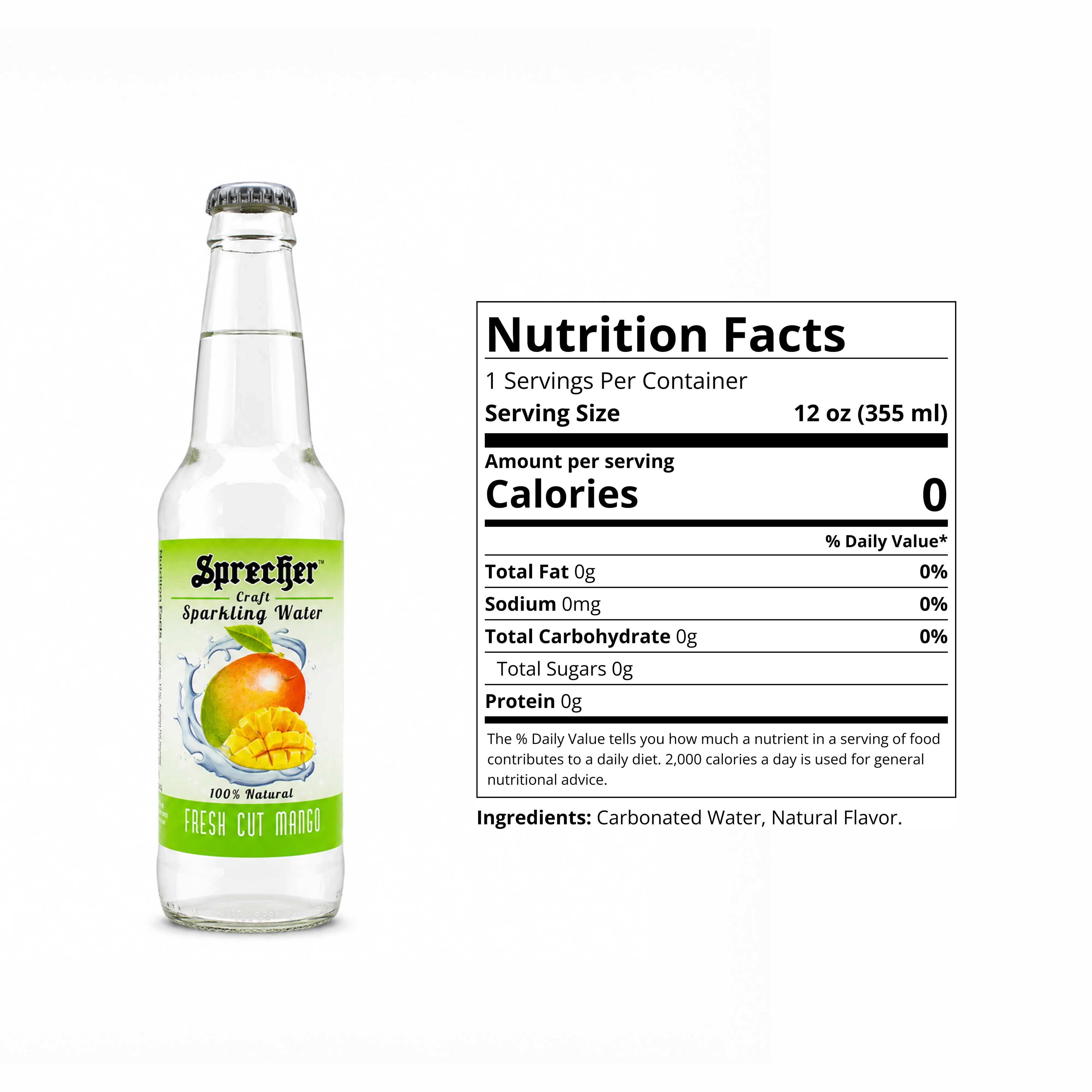 Fresh Cut Mango Sparkling Water - Image 6