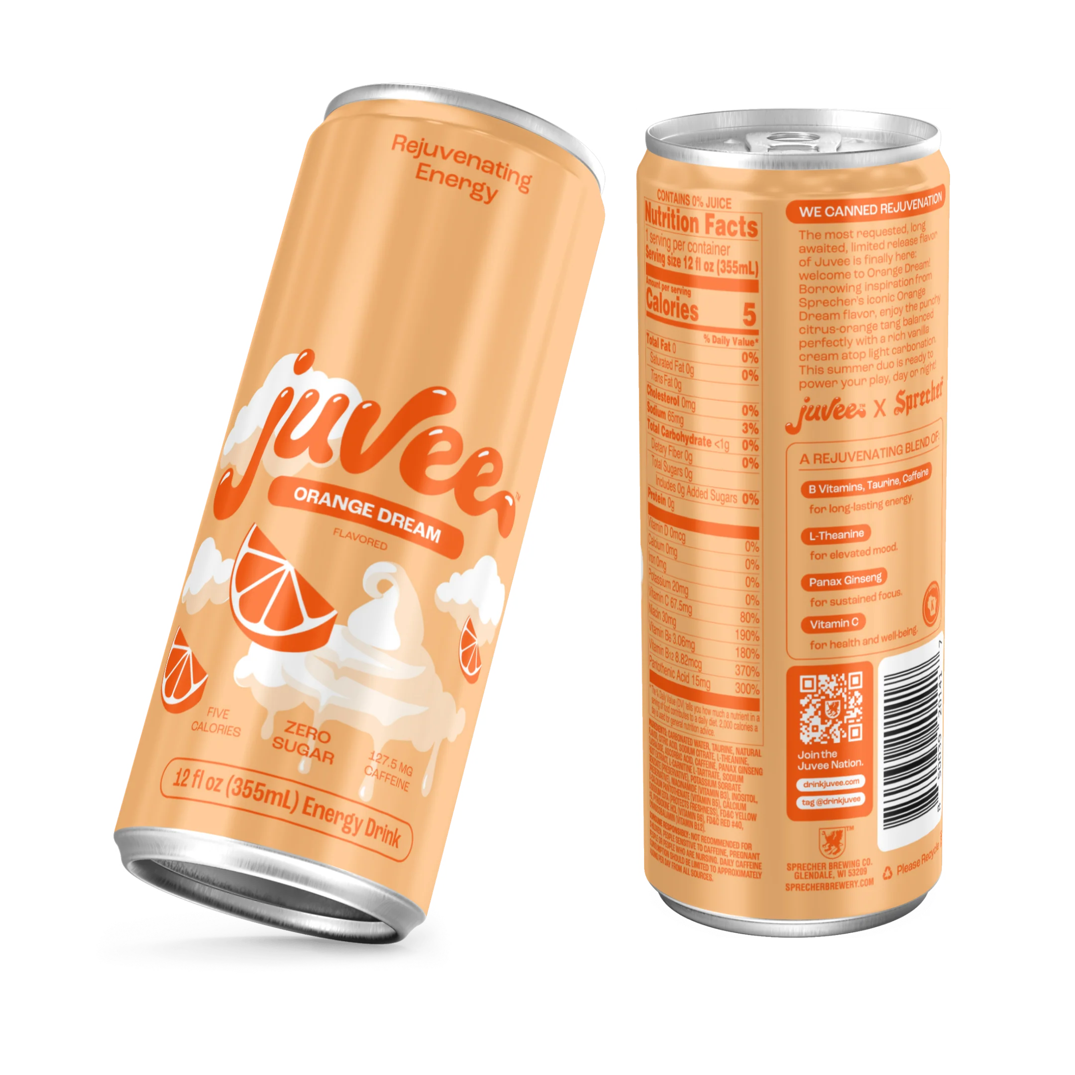 Orange Dream Energy Drink - Image 3