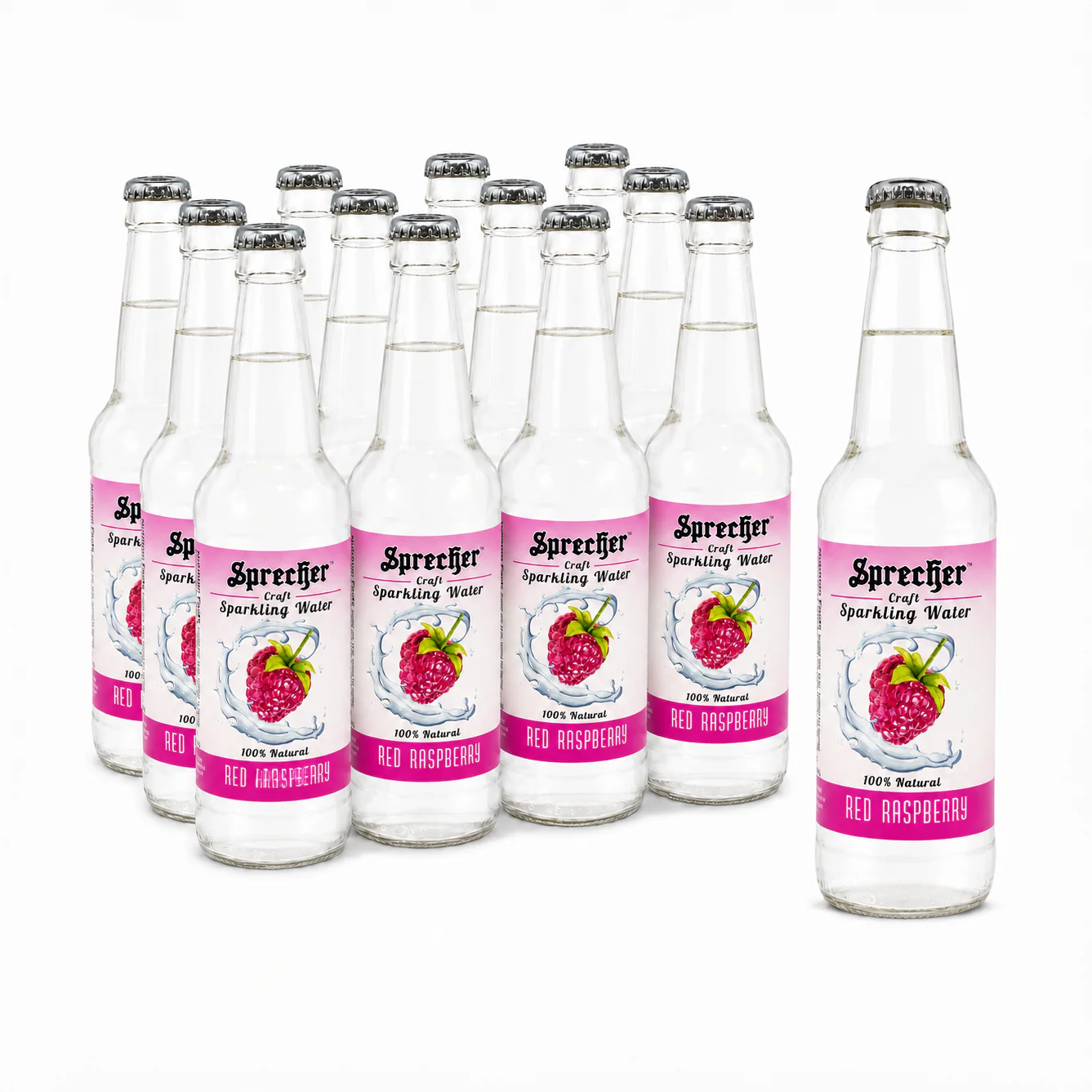 Red Raspberry Sparkling Water - Image 3