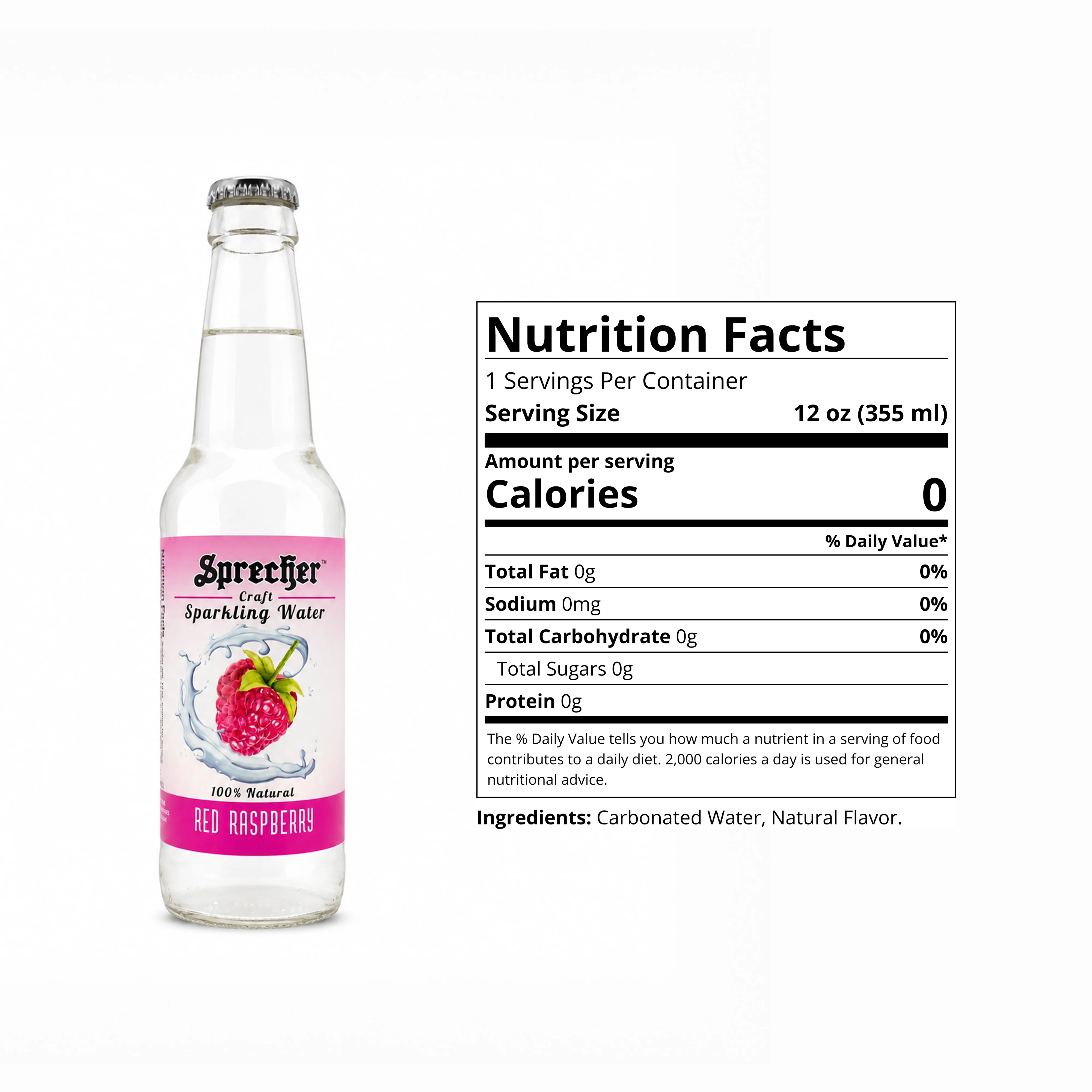 Red Raspberry Sparkling Water - Image 6