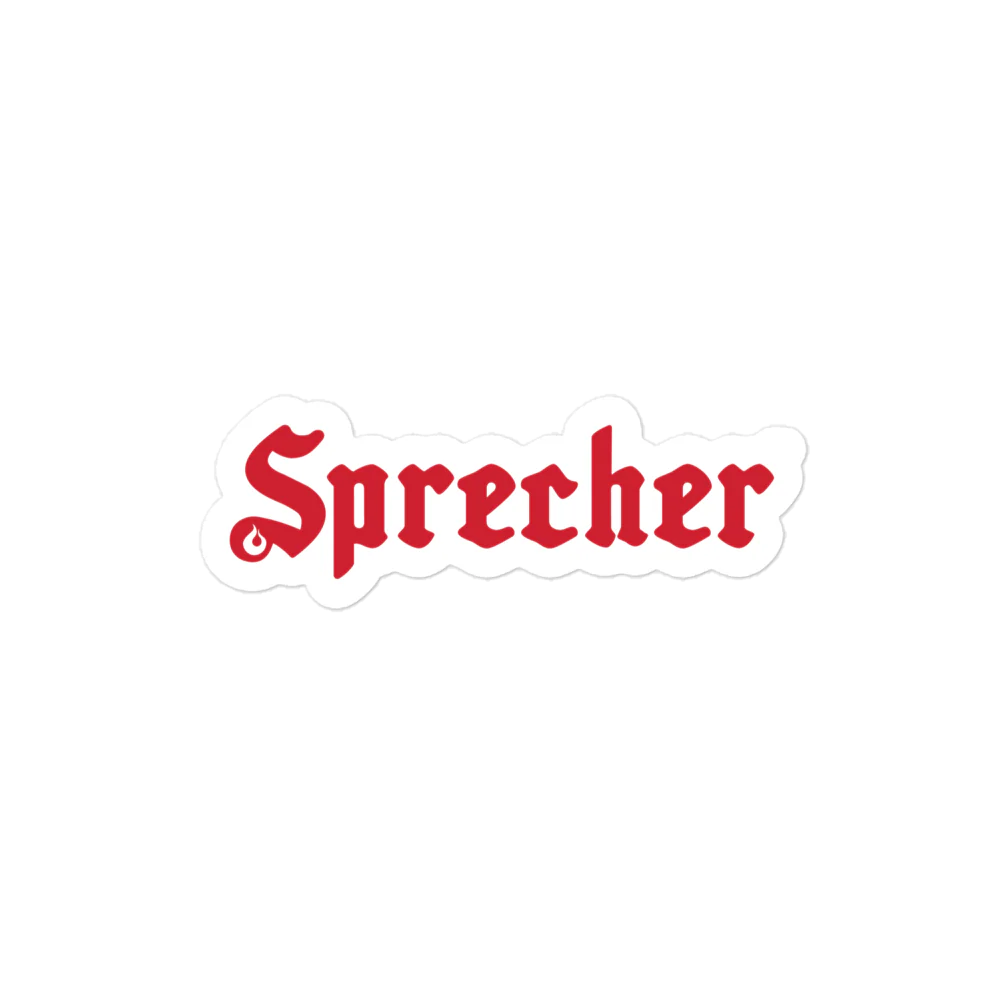 Vinyl Text Logo Sticker - Image 2