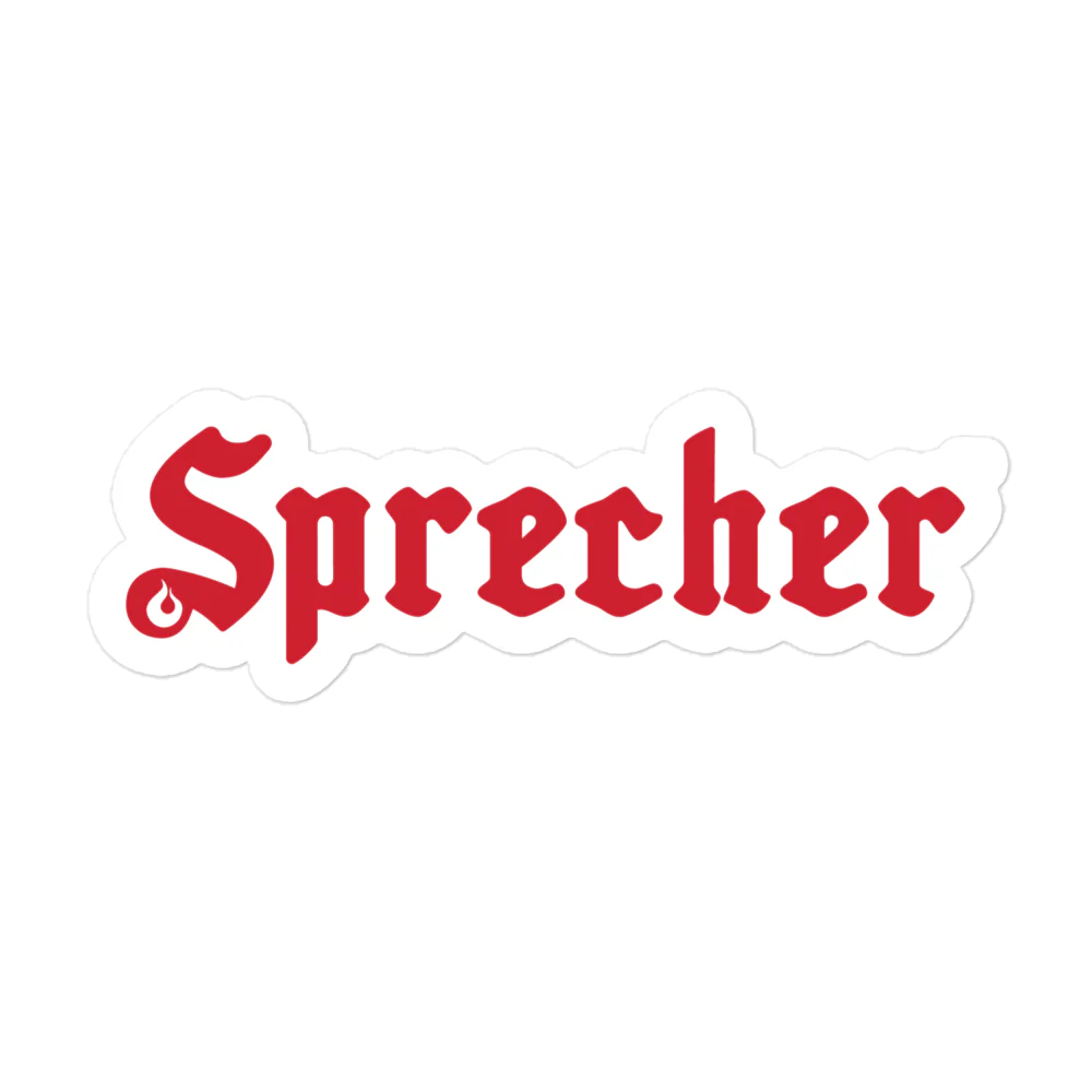 Vinyl Text Logo Sticker - Image 3