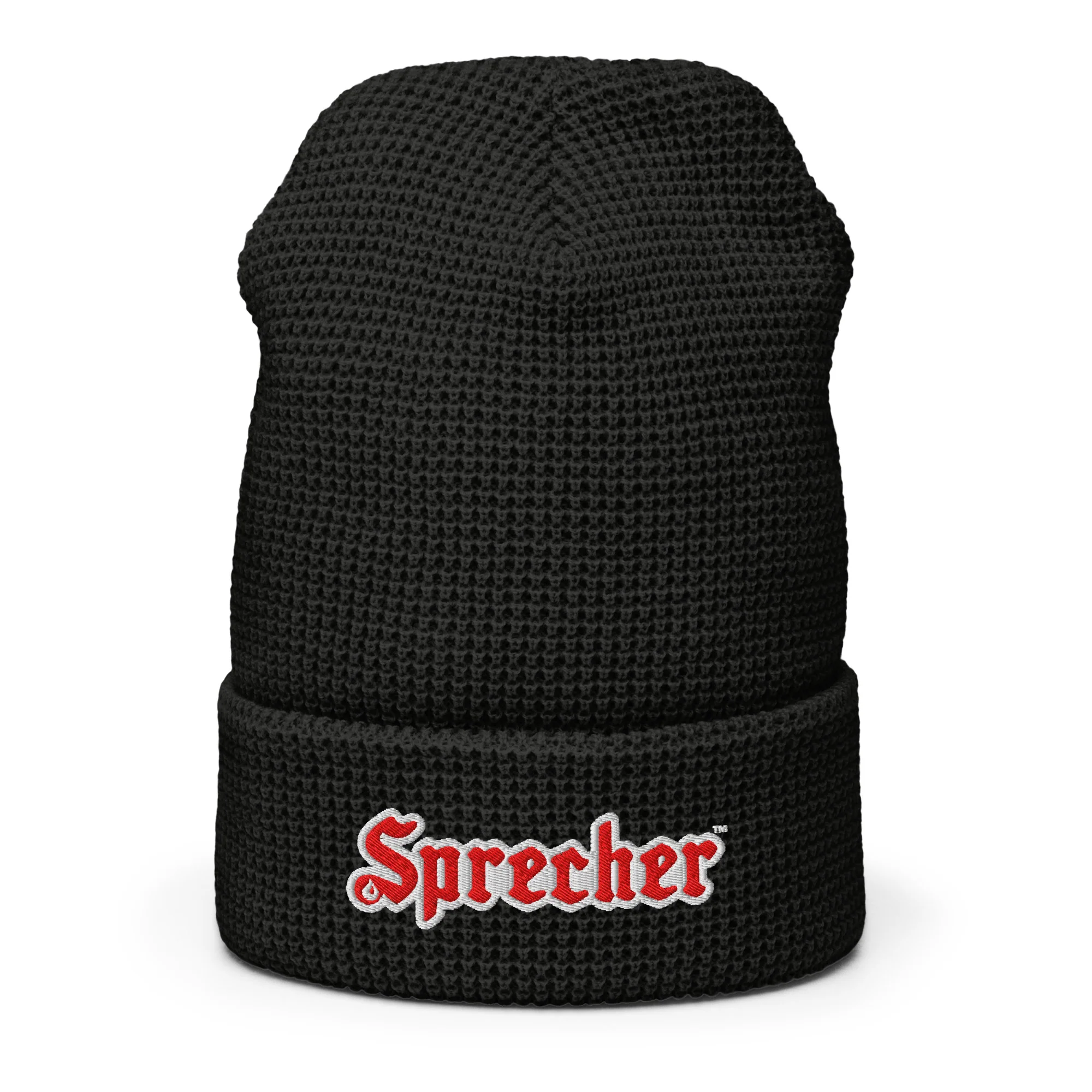 Knit Waffle Beanie - Image 3